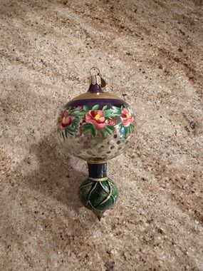 Mackenzie Childs Double Drop Ornament